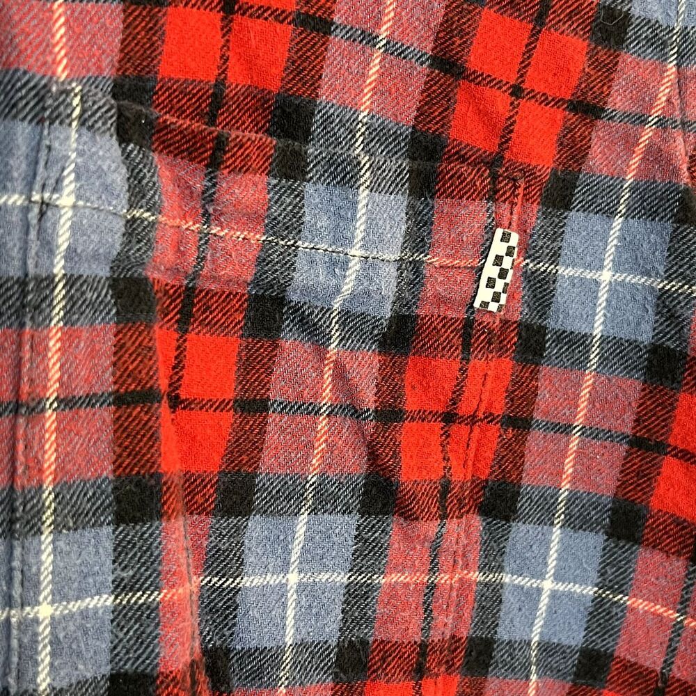 Vans Plaid Patterned Button Down Shirt - image 6